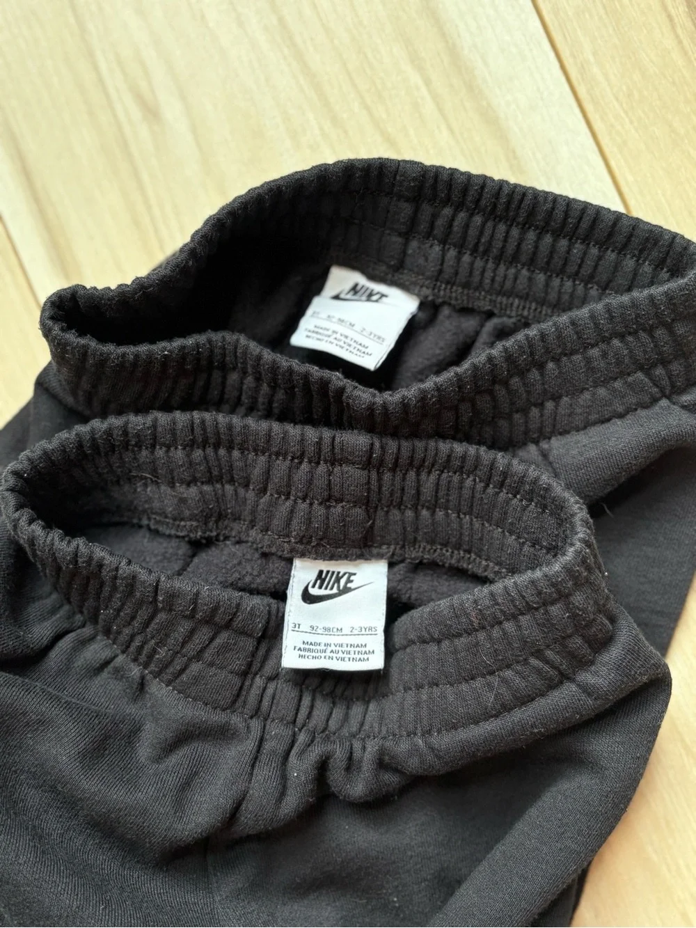 Nike Toddler Boys Black Jogger Sweatpants Bundle 2 Pair Size 3T